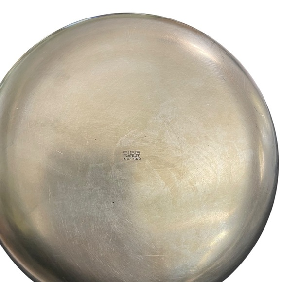 SIGG Switzerland Stainless Steel INOX 18/8 Fondue Pot
No Lid - Picture 6 of 10